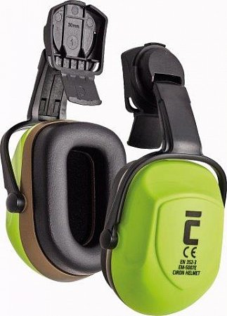 CERVA - CIRON HELMET sluchátka Hi-Viz HV - žlutá
